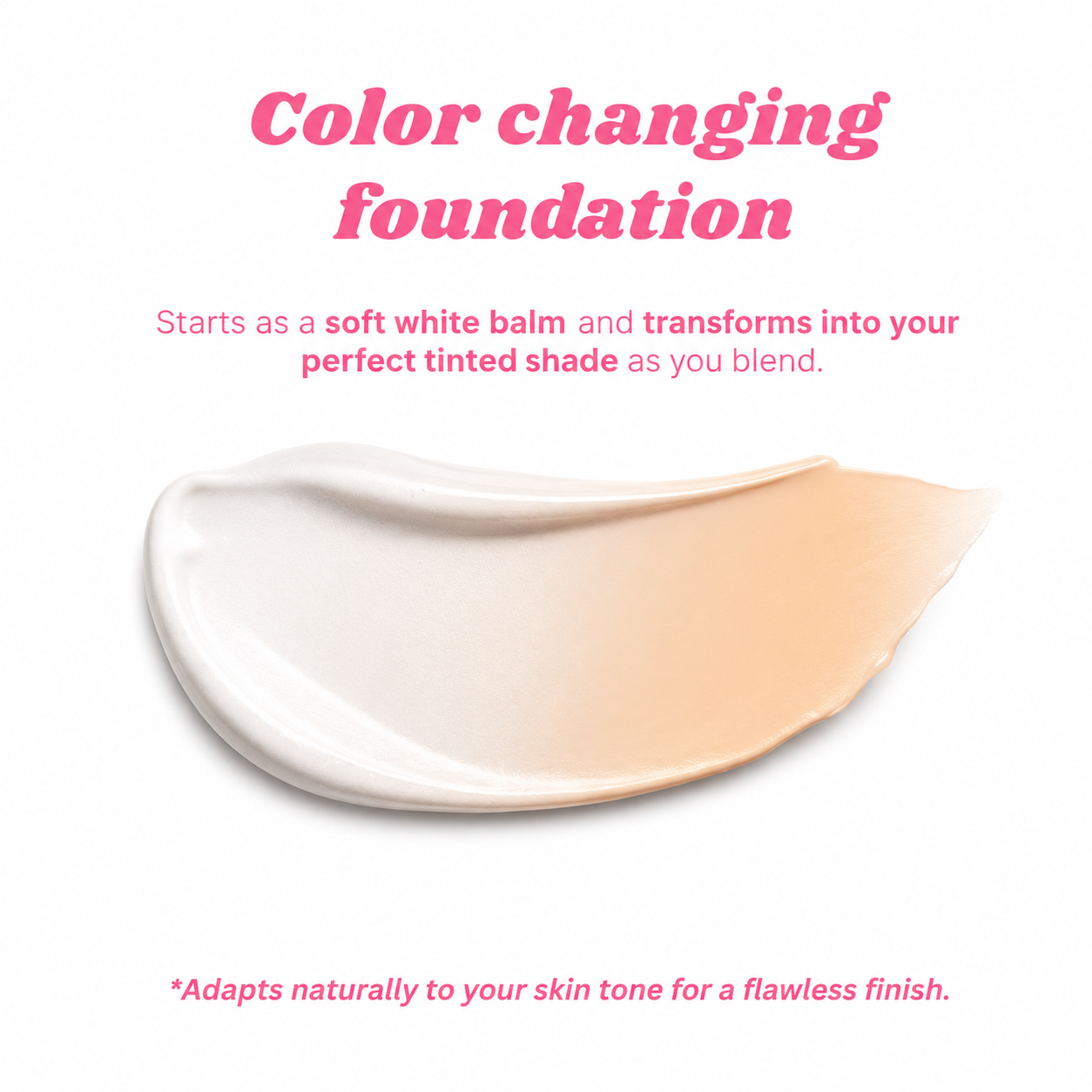 Trop™ Clean Color-Changing Foundation ( 30ML - Includes SPF 50+  )